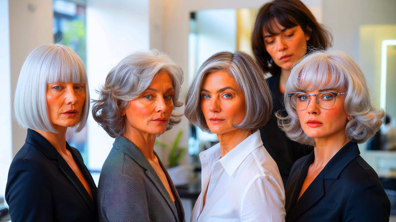 Quel carré porter quand on a les cheveux blancs ? Voici les conseils d’un coiffeur pour trouver la coupe idéale