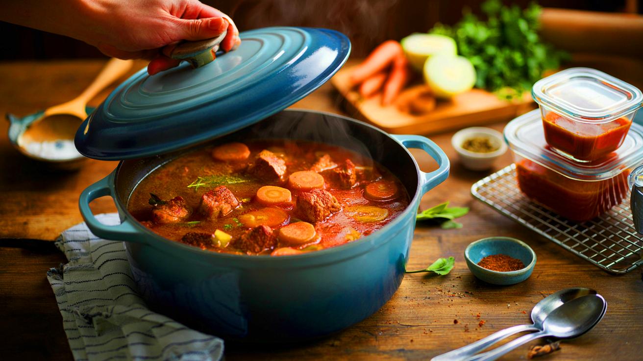 Recette pas chère et familiale : le mijoté de porc aux carottes