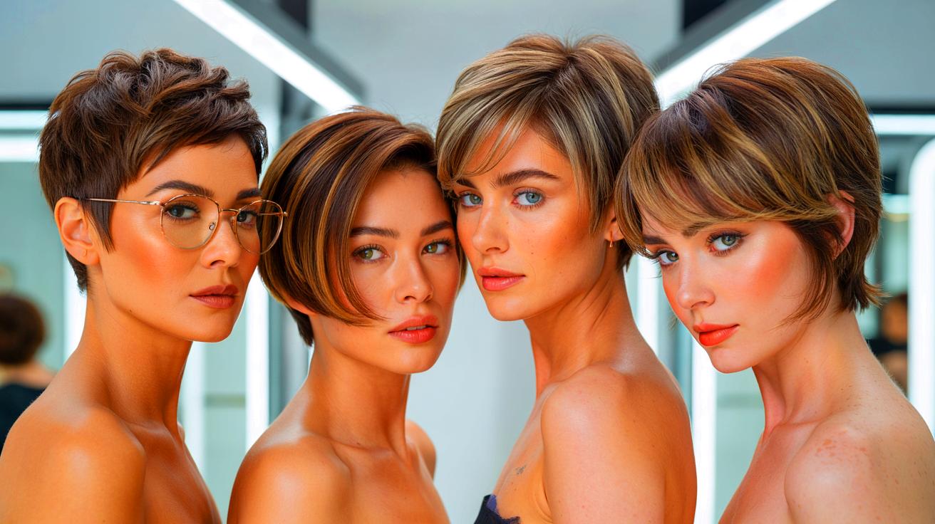Coupe courte pour cheveux fins : les 4 meilleures coiffures