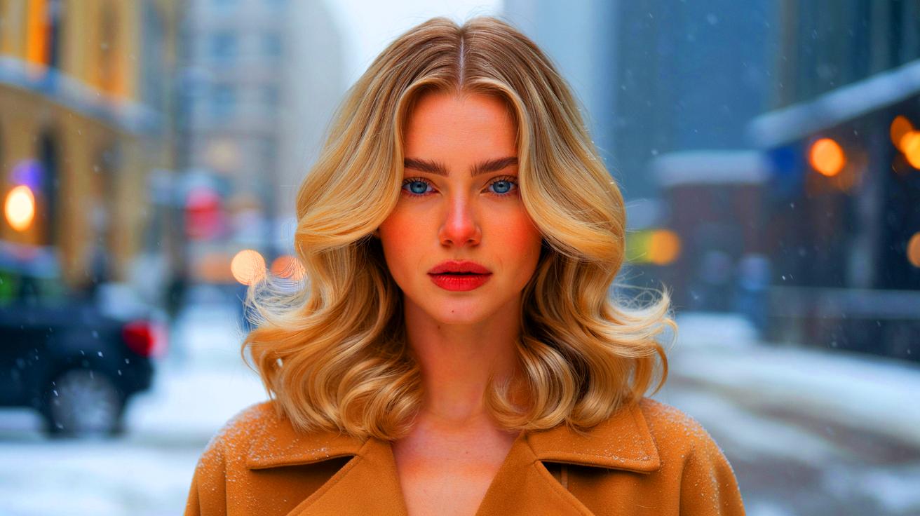 Suede Blonde, le blond le plus tendance de l’hiver