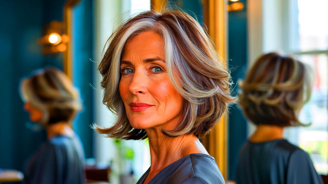 Cheveux après 50 ans : la coiffure qui n’est jamais “mémérisante”,