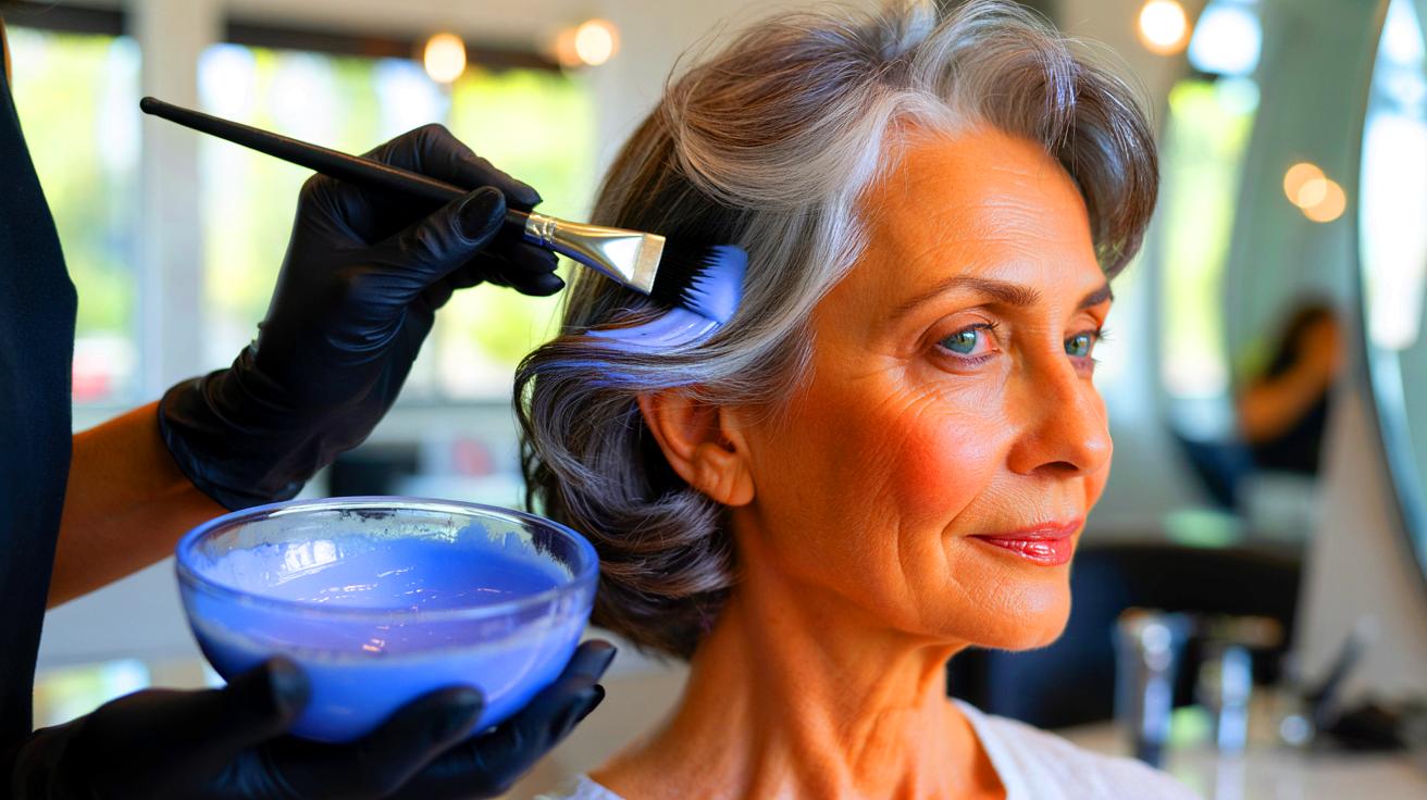 Cheveux gris après 50 ans : le “silver gloss” est la coloration idéale pour les sublimer