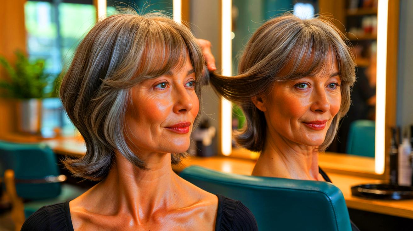 Cheveux courts ou longs après 50 ans ? cette technique venue de Corée du Sud est idéale aufeminin.com