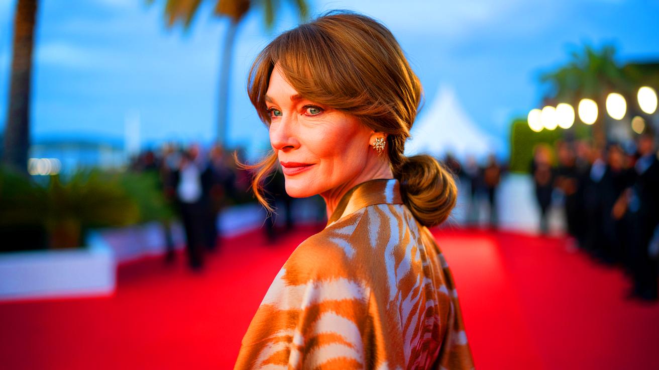 Carla Bruni à Cannes : sa coiffure faussement négligée de l’été 2026