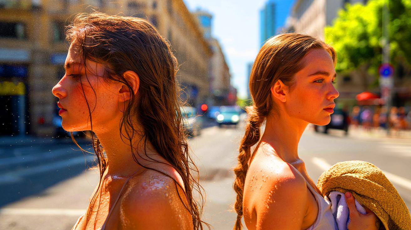 Canicule : les 2 pires erreurs avec vos cheveux selon une coiffeuse