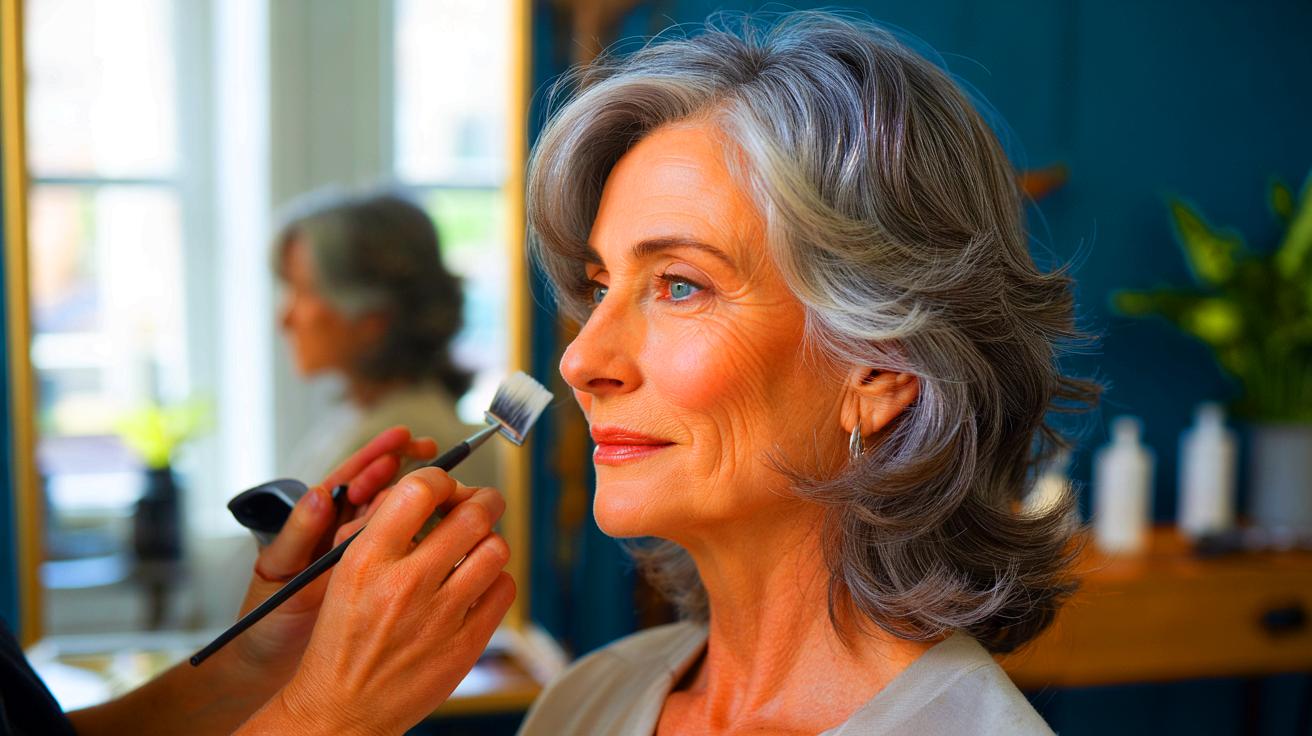 Cheveux poivre et sel : le “mélange français”, la coloration qui sublime les cheveux fins au naturel après 50 ans selon un coiffeur L’Oréal