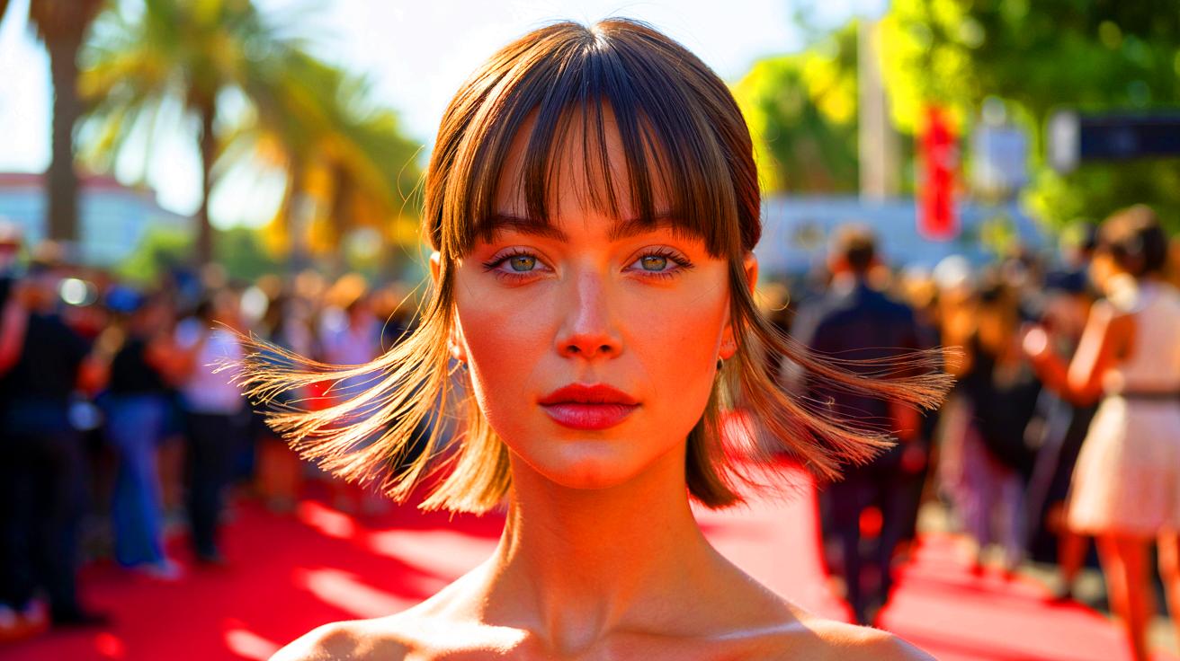 Cloud bangs : voici la nouvelle frange tendance qui pourrait remplacer la frange rideau