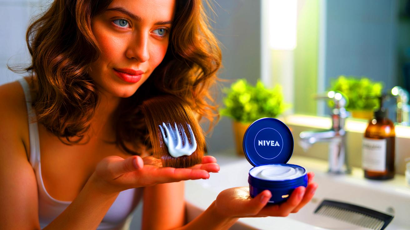 Nivea : une cosmétologue révèle si la crème de la boîte bleue est vraiment efficace en masque pour les cheveux